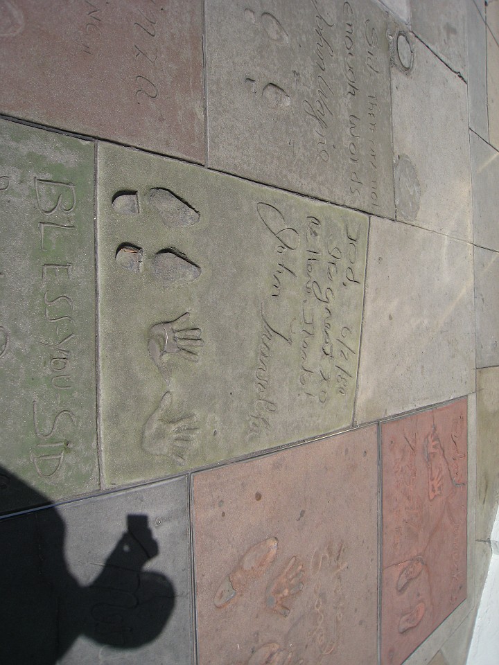 1331 California 2008-03 LA Scene.jpg - A visit to the Los Angeles California area in March of 2008. Activities ranged from Monets at the Getty, street hawkers at Venice Beach, movie look-alikes at Grauman's Chinese Theatre, to the Mission at San Juan Capistrano.